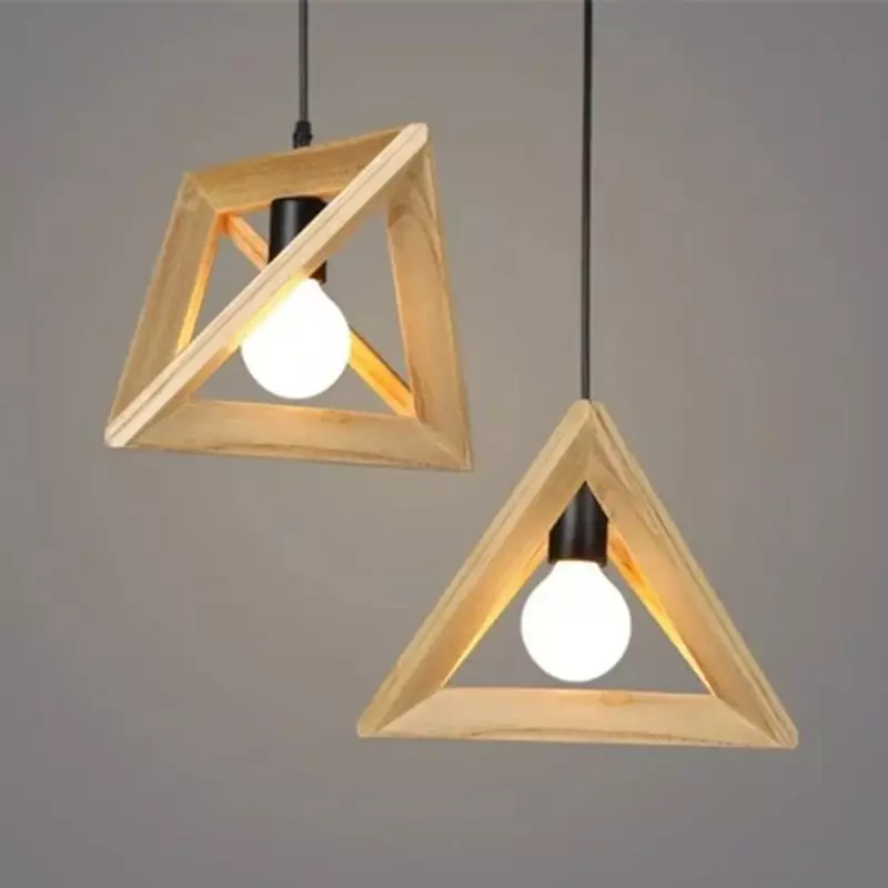 SIMIG Geometric Woody pendellampe