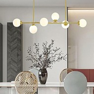 Kronleuchter mit Doppelkugel