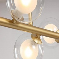 Kronleuchter mit Doppelkugel