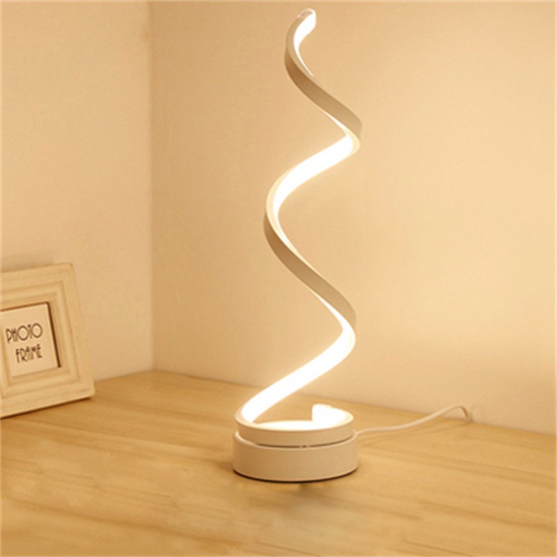 Lampe de bureau à motif géométrique