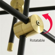 Geometrisk magiska bönor ljuskrona