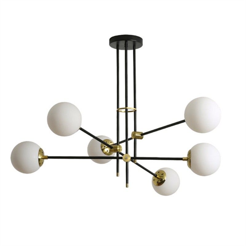 Geometric Magic Bean Chandelier