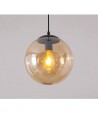 Glass Ball Pendant Light