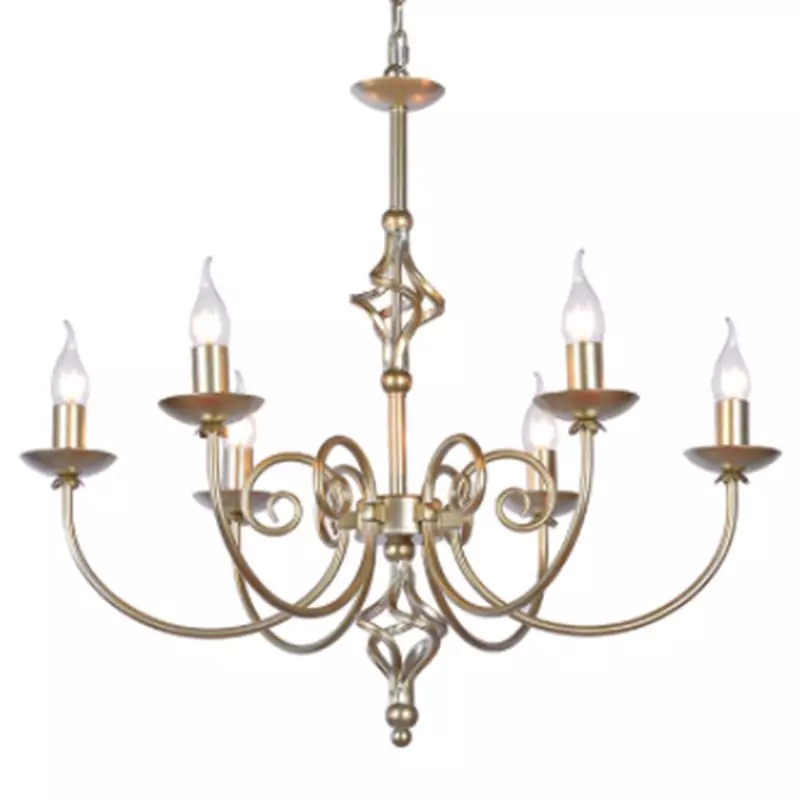 Lampadario romantico a forma di candela