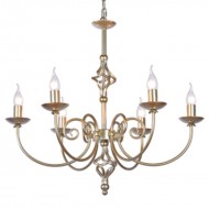 Lampadario romantico a forma di candela