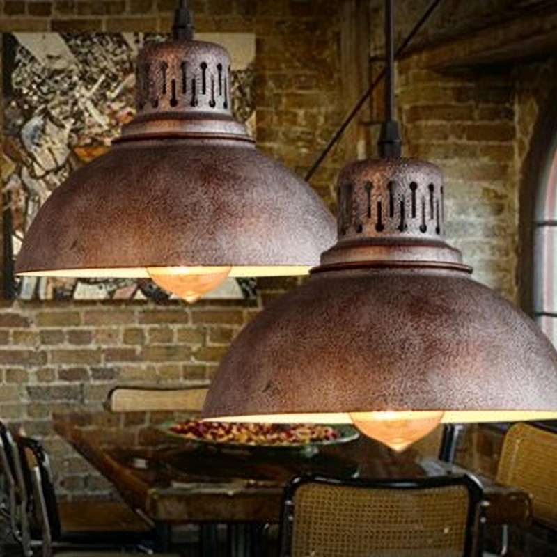 Pendellampe i industrielt jern
