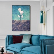 Glasröhren-Wandleuchte