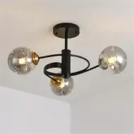 Lampe à suspension combinée Globe