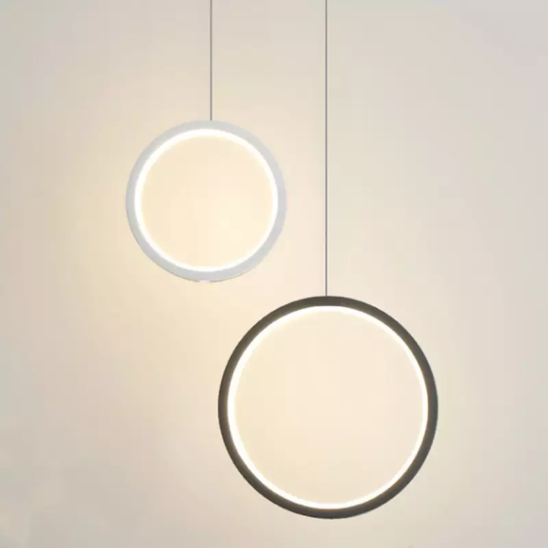 Lampa wisząca LED w kształcie pierścienia