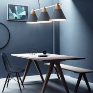 Lampa wisząca na słupie GRENNER