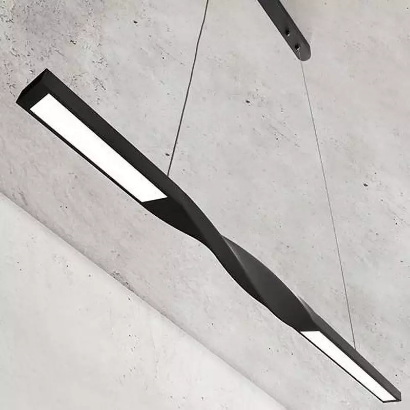 Lampada a sospensione HELSKI Twisted Slim Case