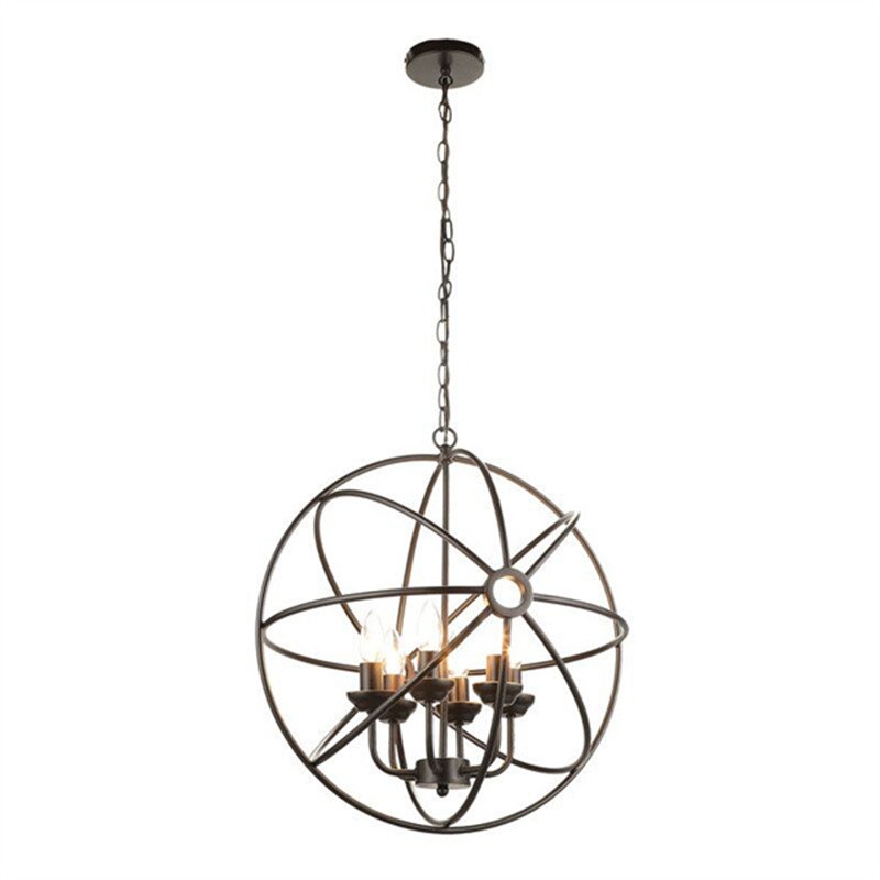 Globe Candle Chandelier