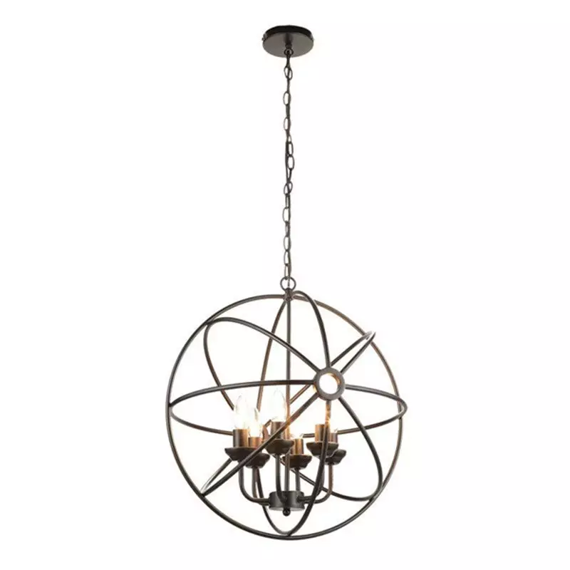 Globe kynttilän kattokruunu