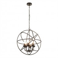 Globe kynttilän kattokruunu