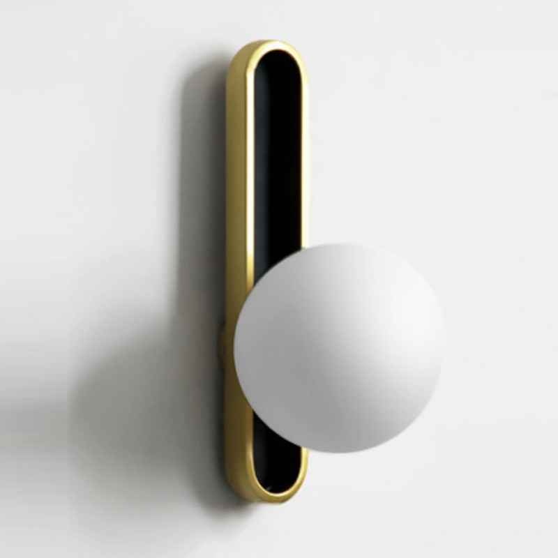 Scone da parete in vetro BRAN