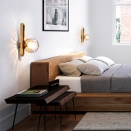 Scone da parete in vetro BRAN