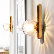 Scone da parete in vetro BRAN