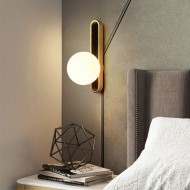 Scone da parete in vetro BRAN