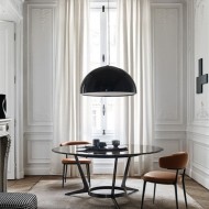 Półkulista Lampa Wisząca Sky Garden w Kształcie Kopuły