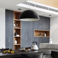 Półkulista Lampa Wisząca Sky Garden w Kształcie Kopuły