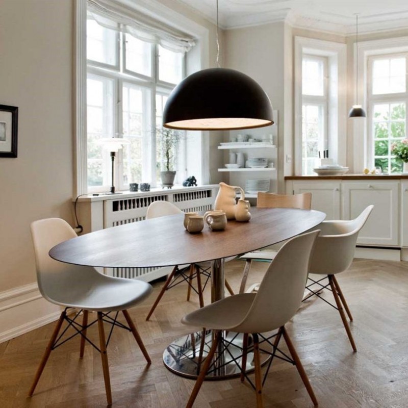 Półkulista Lampa Wisząca Sky Garden w Kształcie Kopuły