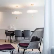 Modern LED Flamingo Taklampa för Matsalen