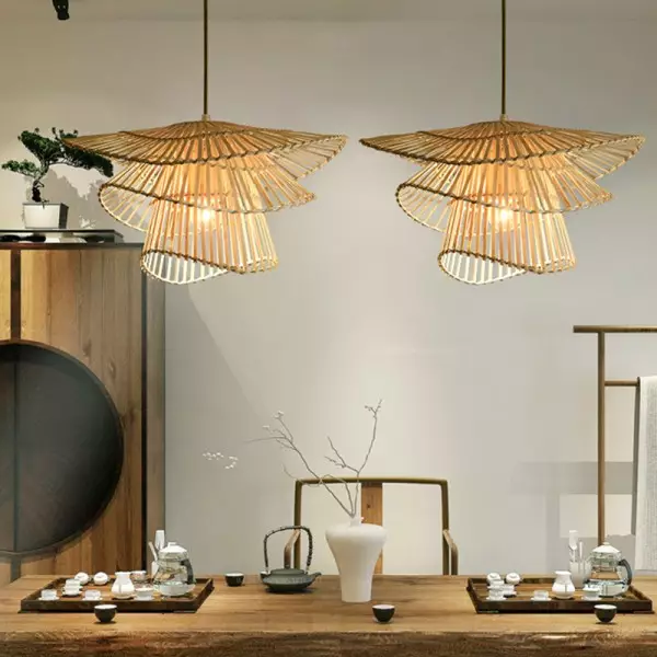 Wiejska kreatywna chińska dekoracja wisiorek światło