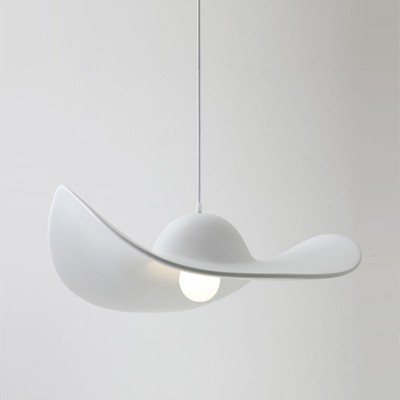 Italian Hat Straw Hat Pendant Lamp