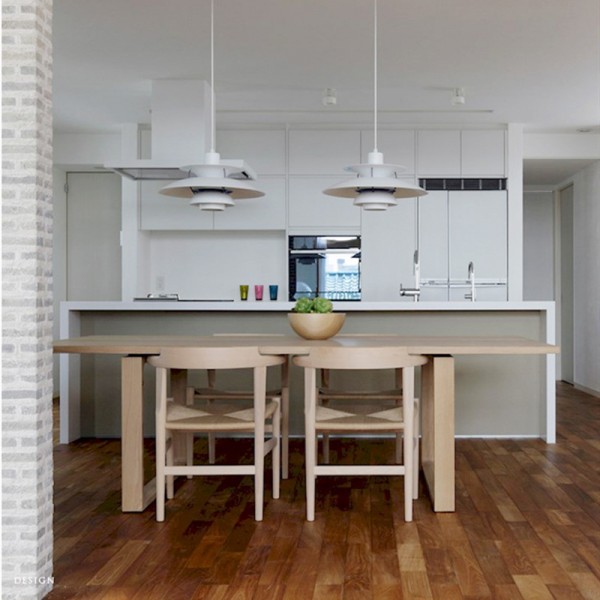 Duńska lampa wisząca do kuchni UFO Design