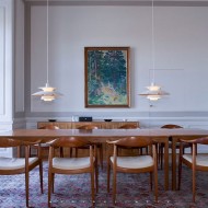 Duńska lampa wisząca do kuchni UFO Design