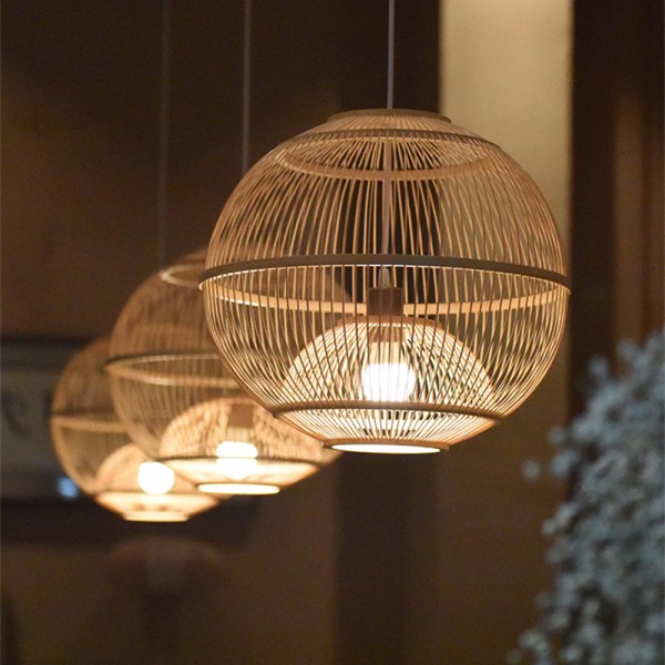 Trädgårdsarbete Wabi-sabi Retro taklampa