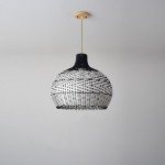 Simple Bird's Nest Creative Rattan Pendant Light