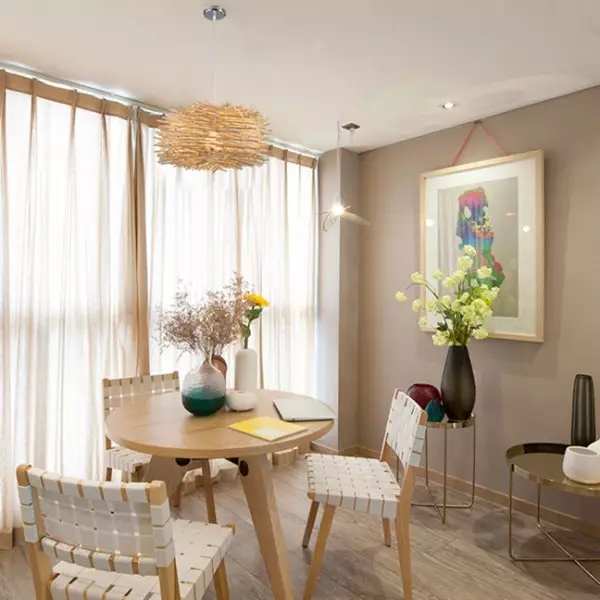 Simple Bird's Nest Creative Rattan Pendant Light