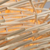 Simple Bird's Nest Creative Rattan Pendel Light