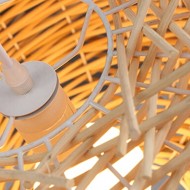 Simple Bird's Nest Creative Rattan Pendel Light