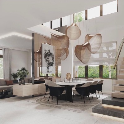 Illan Modern Wood Pendant Light