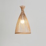 Simple Bird's Nest Creative Rattan Pendel Light