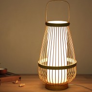 Tatami Zen Art Bedside Table Lamp