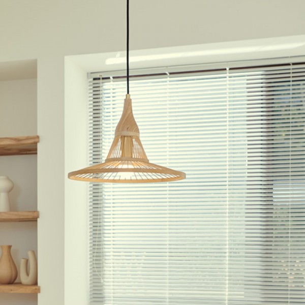 Halmhatt Art Pendel Light