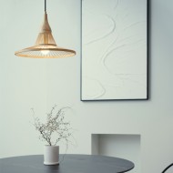 Halmhatt Art Pendel Light