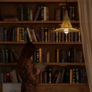 Halmhatt Art Pendel Light