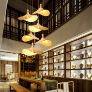Southeast Homestay Woven Creative Pendel Light