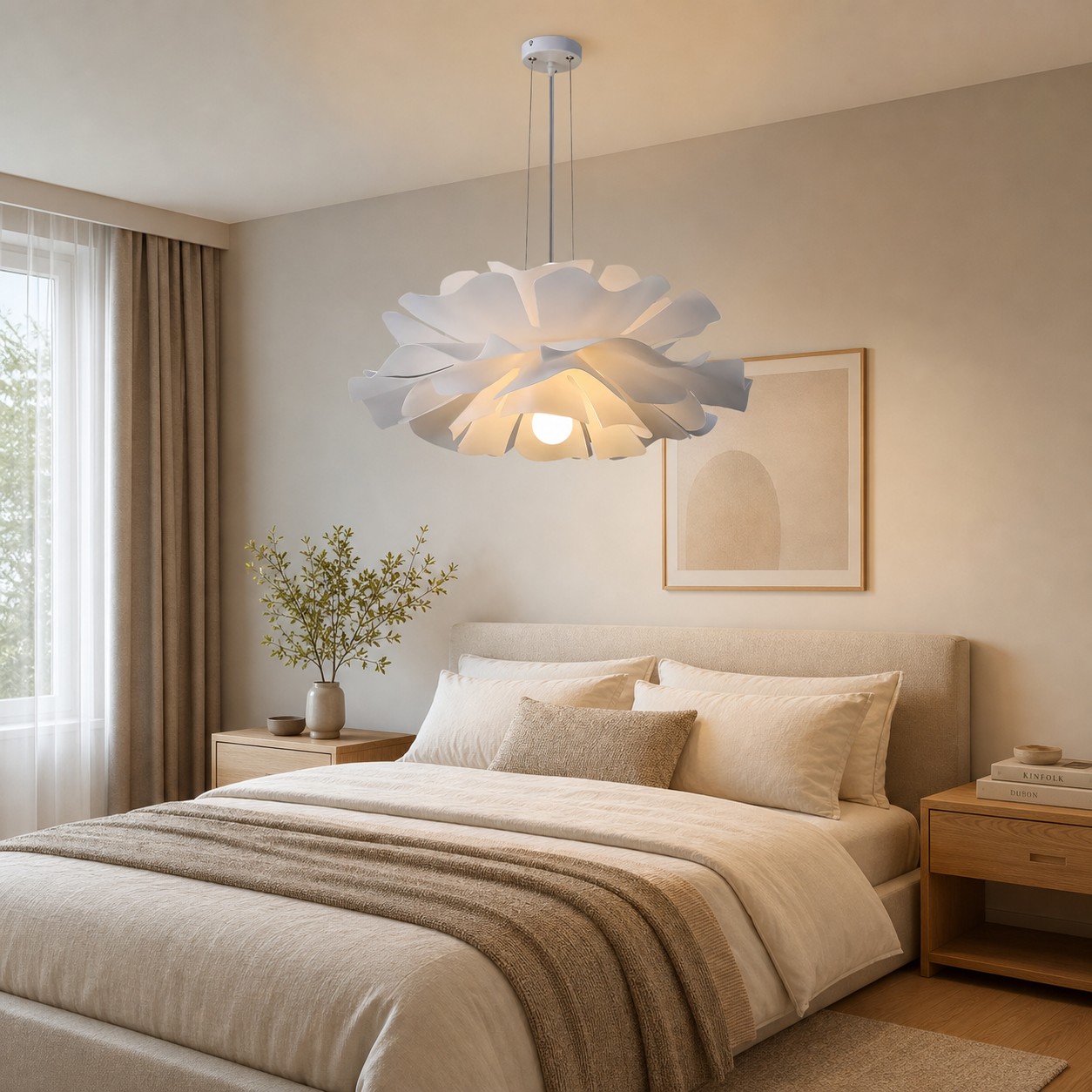 Creative Flower Pendant Light S106 room style 6