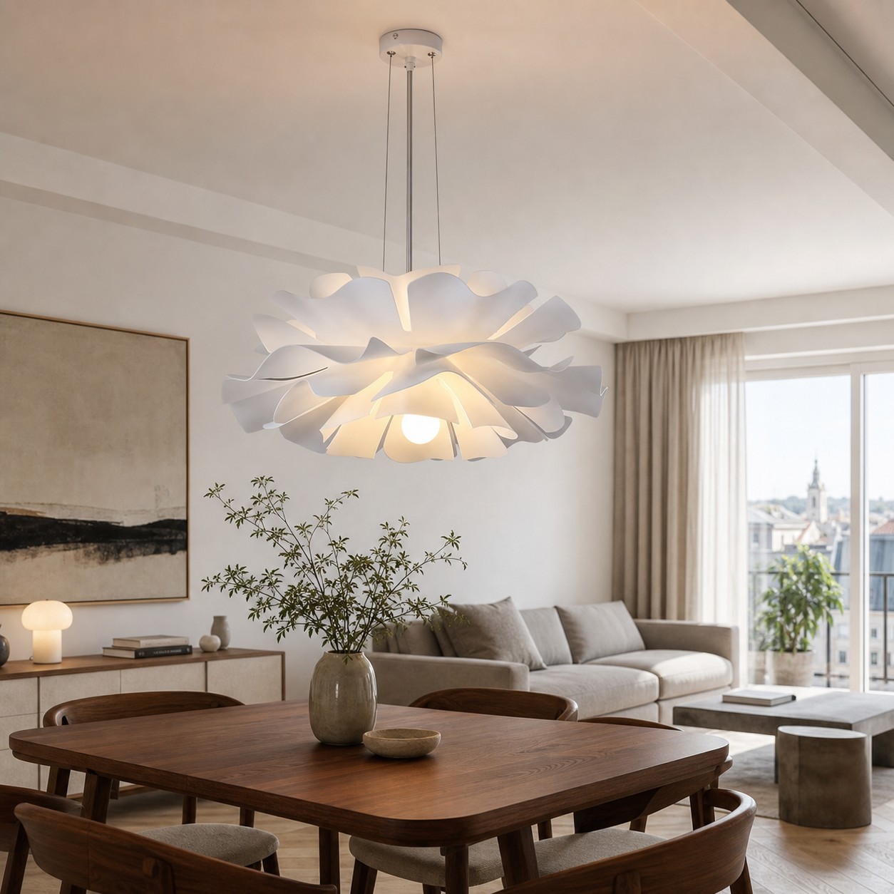 Creative Flower Pendant Light S106 room style 5