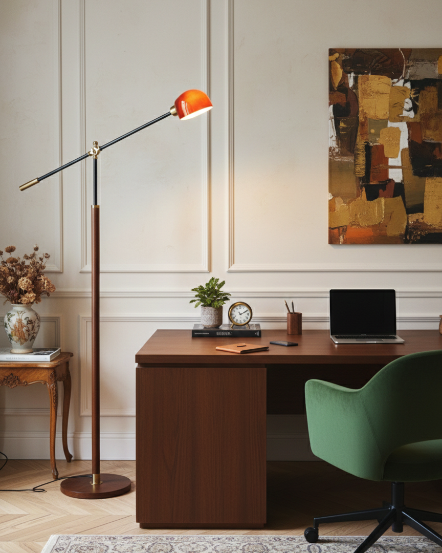 Heritage Swing Floor Lamp D316