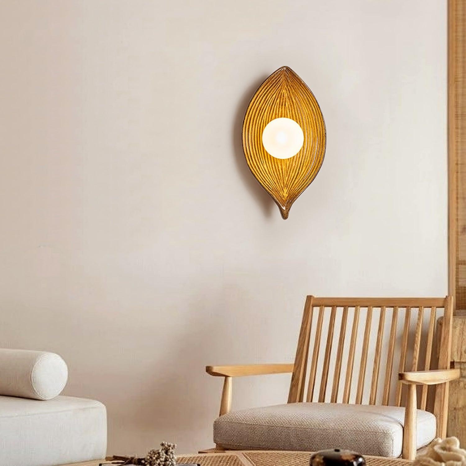 Leaf Canoe Wall Sconce M545