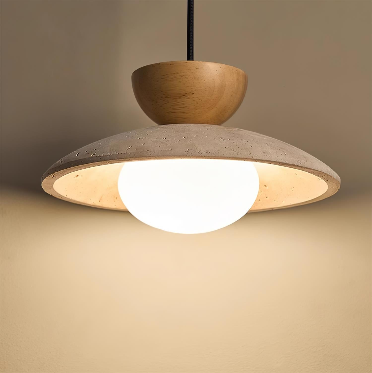 Tia Travertine Pendant Lamp D07