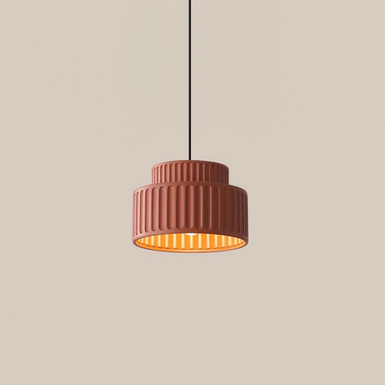 Nordic Resin Column Pendant Lamp M251