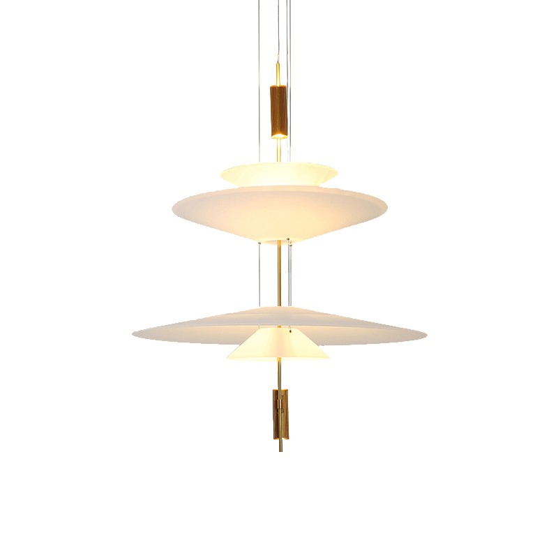 Modern LED Multi Layers Pendant Light For Dining Room