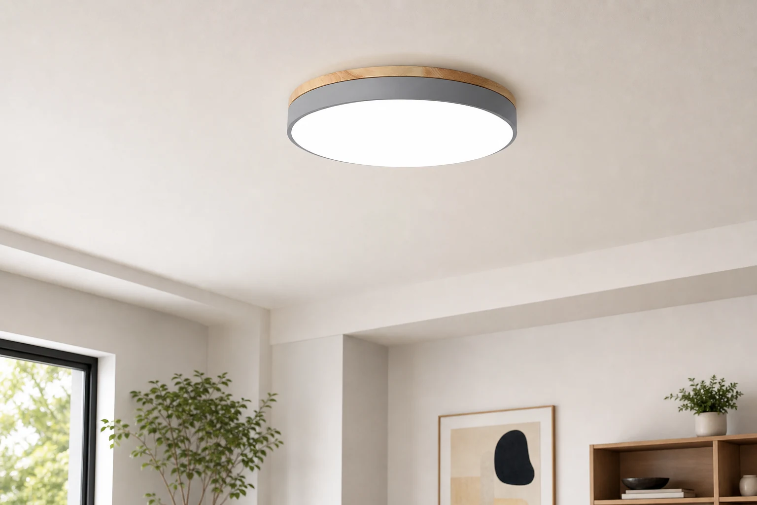 Lampa sufitowa Cilora do montażu podtynkowego w stylu życia